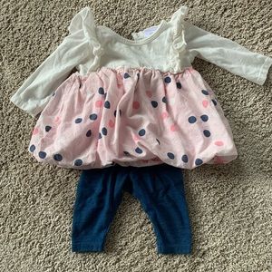 Newborn size Nordstrom brand two piece set
